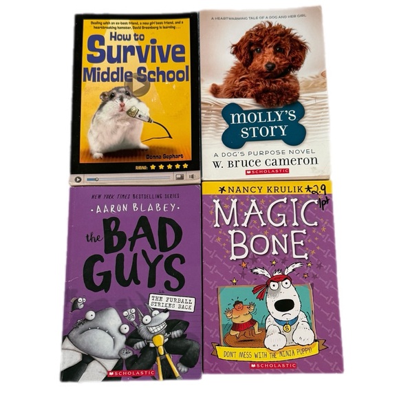 Scholastic Chapter Books Children Fiction Book Set Kids Childrens Books Bundle - Picture 5 of 6